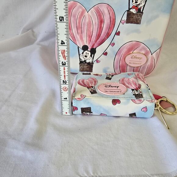 Her Universe Disney Mickey & Minnie Mouse Heart Balloon Mini Backpack & Wallet main image 14